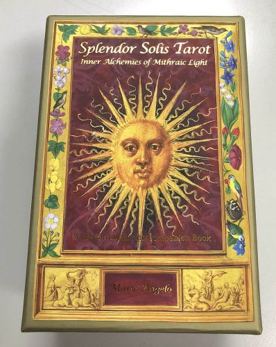 Splendor Solis Tarot Cards Boxset